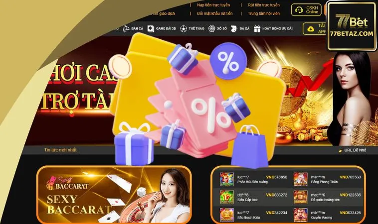 77BET tặng giftcode không? 77BET tặng giftcode không?